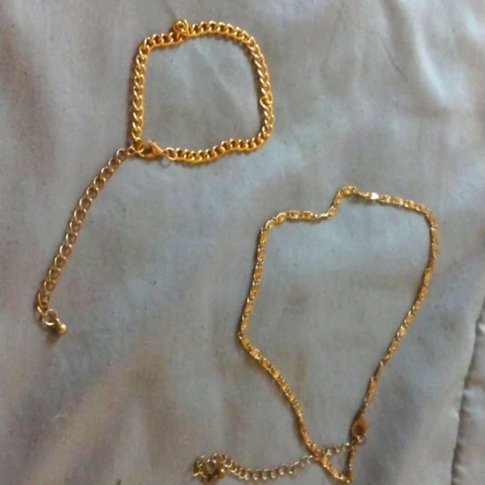 A Necklace And A Bracelet